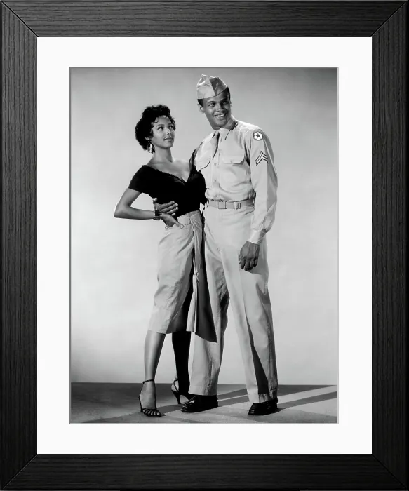 Framed Print : CARMEN JONES, from left: Dorothy Dandridge, Harry Belafonte, 1954. TM & copyright 20th Century Fox Film Corp. All rights reserved / courtesy Everett Collection Framed Print : CARMEN JONES, from left: Dorothy Dandridge, Harry Belafonte, 1954. TM & copyright 20th Century Fox Film Corp. All rights reserved / courtesy Everett Collection