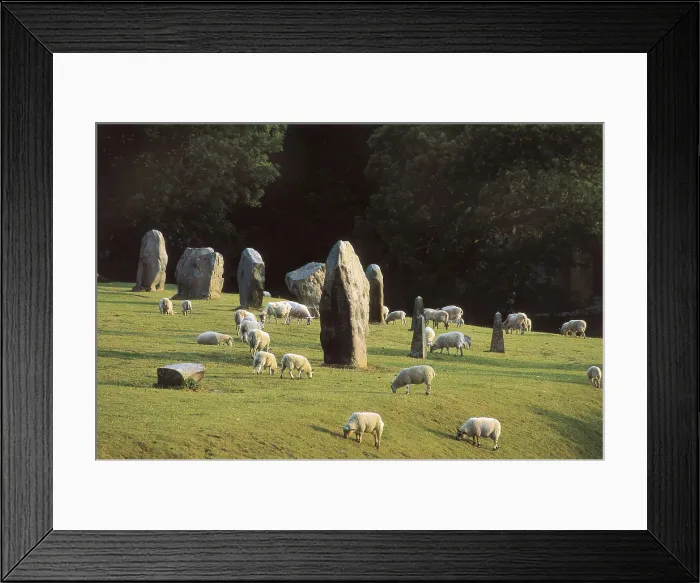 Framed Print : UNITED KINGDOM. ENGLAND. SOUTH WEST ENGLAND. Avebury. Menhirs (2500-2000 BC). AISA / Everett Collection**US SALES ONLY** Framed Print : UNITED KINGDOM. ENGLAND. SOUTH WEST ENGLAND. Avebury. Menhirs (2500-2000 BC). AISA / Everett Collection**US SALES ONLY**