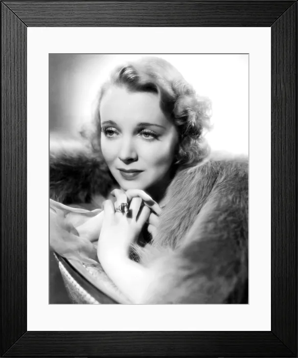 Framed Print : WOMEN OF GLAMOUR, Virginia Bruce, 1937 Framed Print : WOMEN OF GLAMOUR, Virginia Bruce, 1937