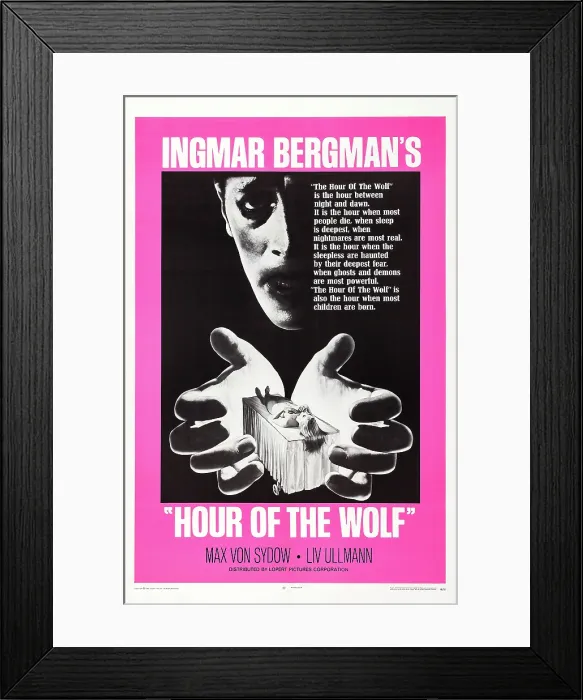 Framed Print : HOUR OF THE WOLF, (aka VARGTIMMEN), Max von Sydow, 1968
