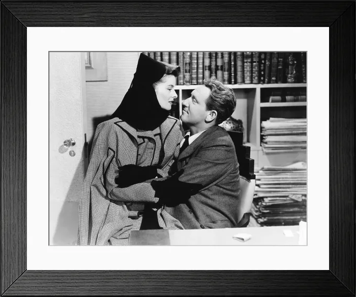 Framed Print : WOMAN OF THE YEAR, from left, Katharine Hepburn, Spencer Tracy, 1942 Framed Print : WOMAN OF THE YEAR, from left, Katharine Hepburn, Spencer Tracy, 1942