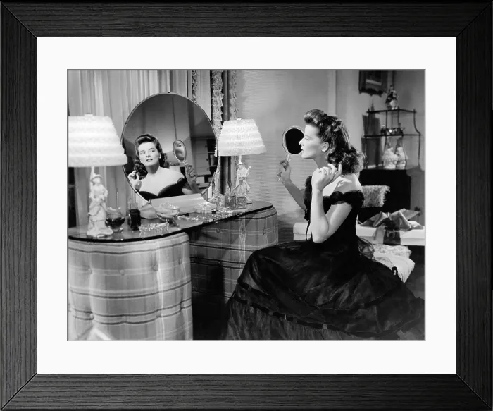 Framed Print : WOMAN OF THE YEAR, Katharine Hepburn, 1942 Framed Print : WOMAN OF THE YEAR, Katharine Hepburn, 1942