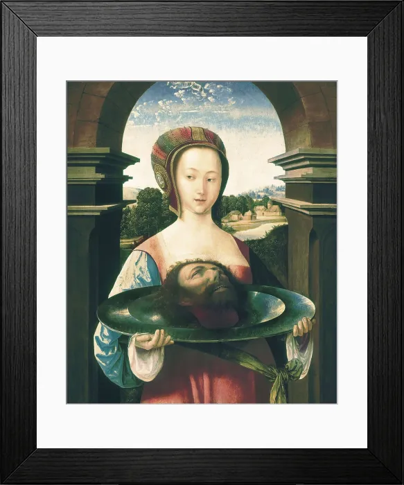 Framed Print : Salome with the Head of John the Baptist. 1524. Flemish art. Painting. NETHERLANDS. Amsterdam. Rijksmuseum. AISA / Everett Collection**US SALES ONLY**