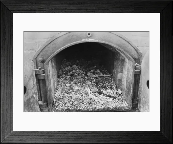 Framed Print : Cremation oven at the Lublin / Majdanek Concentration Camp, Poland. It was the first Nazi death camp liberated by the allies, by the Russian army on July 24, 1944, World War 2 Framed Print : Cremation oven at the Lublin / Majdanek Concentration Camp, Poland. It was the first Nazi death camp liberated by the allies, by the Russian army on July 24, 1944, World War 2