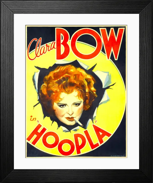 Framed Print : HOOP-LA, (aka HOOPLA), Clara Bow, 1933 Framed Print : HOOP-LA, (aka HOOPLA), Clara Bow, 1933