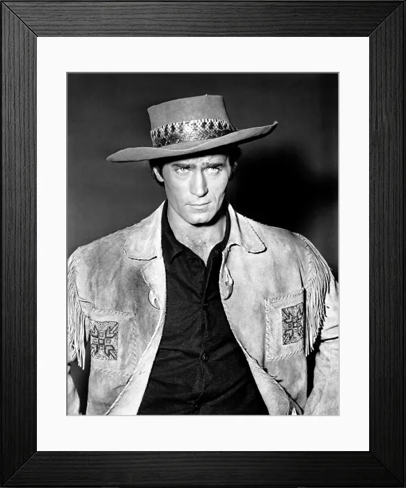 Framed Print : YELLOWSTONE KELLY, Clint Walker, 1959