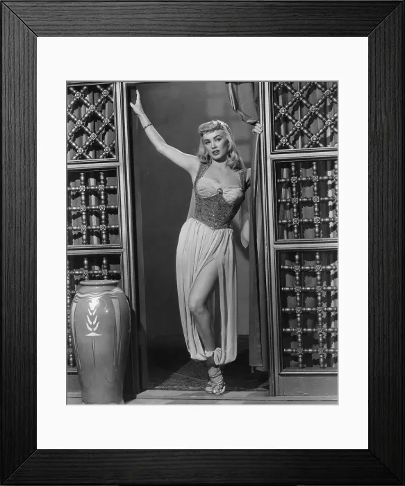 Framed Print : YANKEE PASHA, Mamie Van Doren, 1954 Framed Print : YANKEE PASHA, Mamie Van Doren, 1954