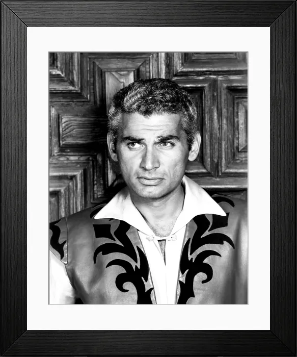 Framed Print : YANKEE PASHA, Jeff Chandler, 1954 Framed Print : YANKEE PASHA, Jeff Chandler, 1954