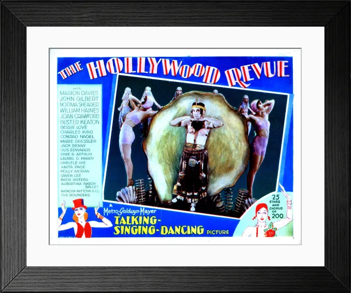 Framed Print : THE HOLLYWOOD REVUE OF 1929, Buster Keaton, 1929 Framed Print : THE HOLLYWOOD REVUE OF 1929, Buster Keaton, 1929
