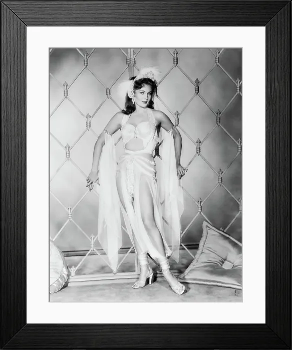 Framed Print : YANKEE PASHA, Rhonda Fleming, 1954