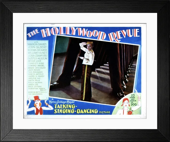 Framed Print : THE HOLLYWOOD REVUE OF 1929, Marion Davies, 1929