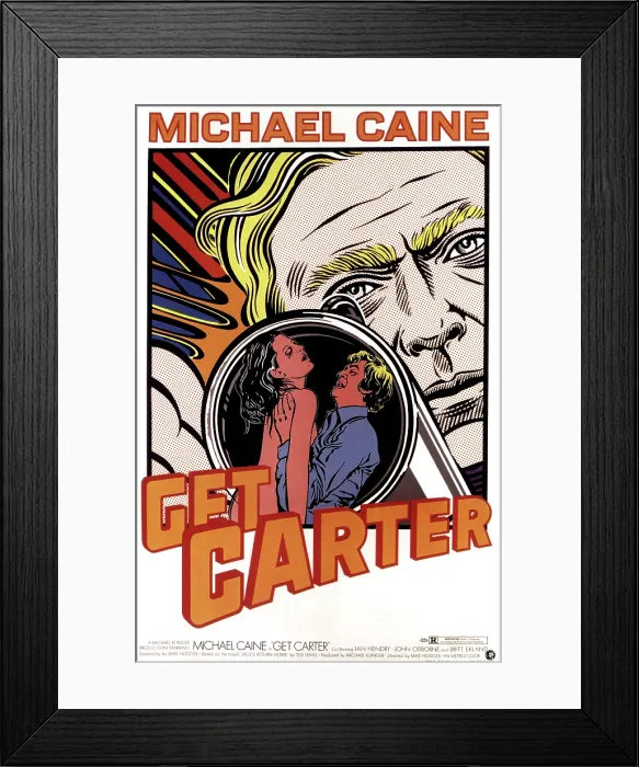 Framed Print : GET CARTER, Michael Caine, 1971