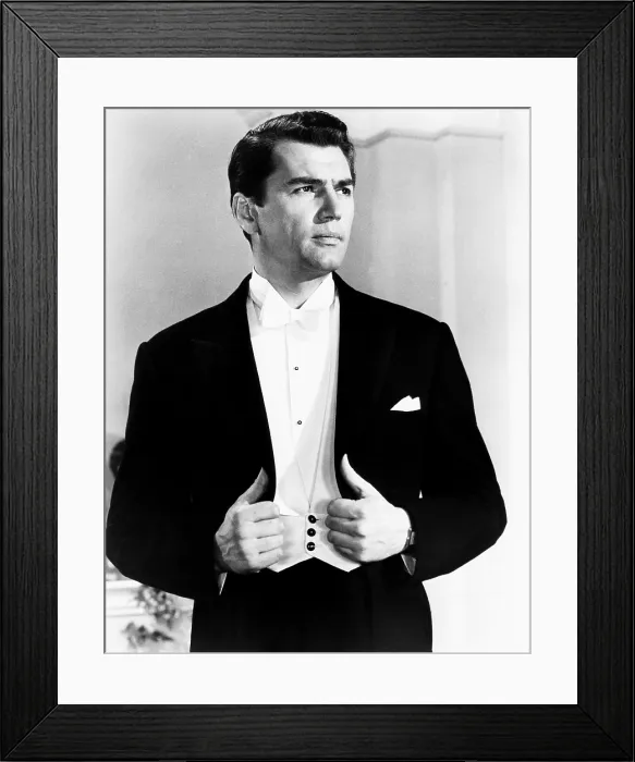 Framed Print : THE YELLOW ROLLS-ROYCE, Edmund Purdom, 1964