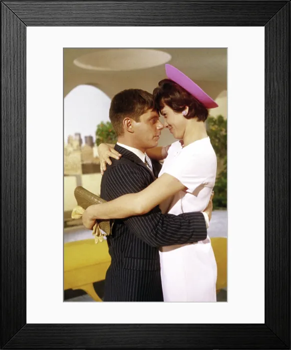 Framed Print : HOW TO SUCCEED IN BUSINESS WITHOUT REALLY TRYING, Robert Morse, Michele Lee, 1967