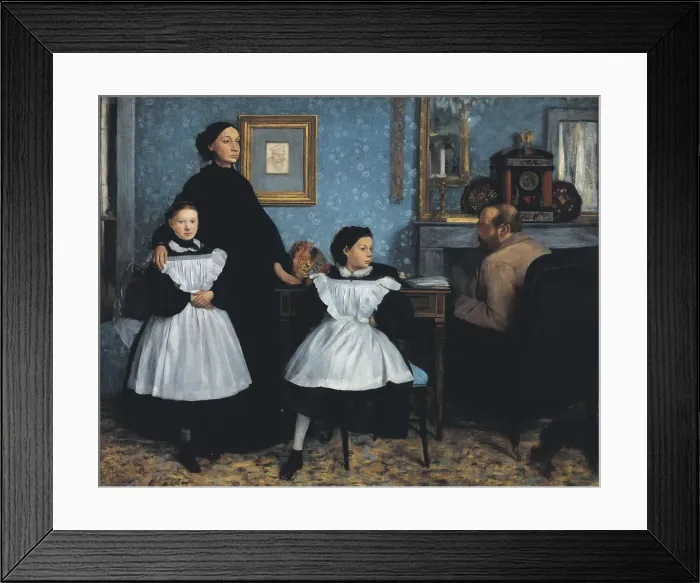 Framed Print : AISA / Everett Collection DEGAS, Edgar (1834-1917). The Bellelli Family (La famille Bellelli). 1858 - 1867 Framed Print : AISA / Everett Collection DEGAS, Edgar (1834-1917). The Bellelli Family (La famille Bellelli). 1858 - 1867