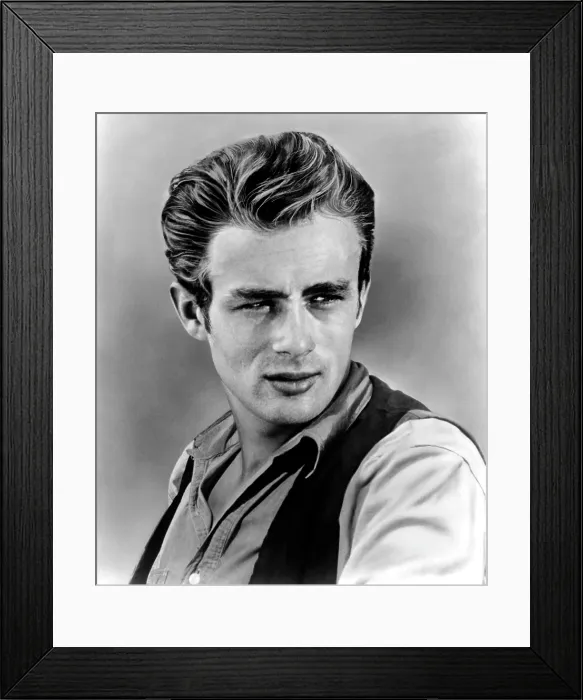 Framed Print : GIANT, James Dean, 1956