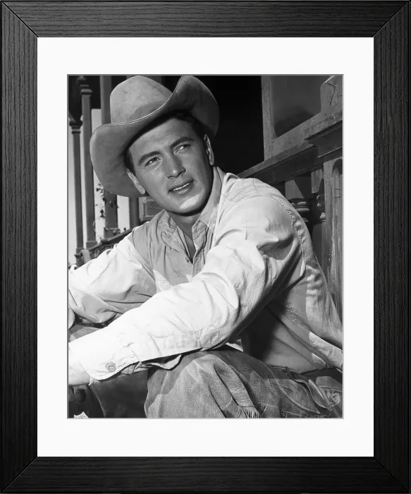 Framed Print : GIANT, Rock Hudson, 1956