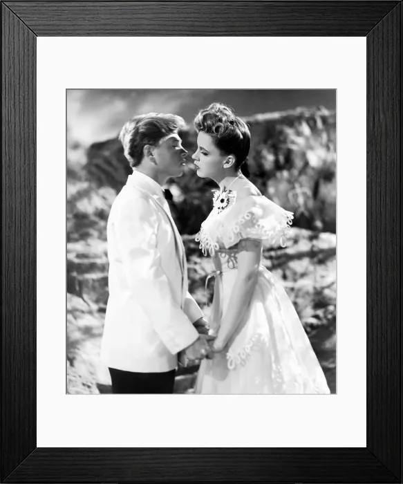 Framed Print : GIRL CRAZY, Mickey Rooney, Judy Garland, 1943 Framed Print : GIRL CRAZY, Mickey Rooney, Judy Garland, 1943