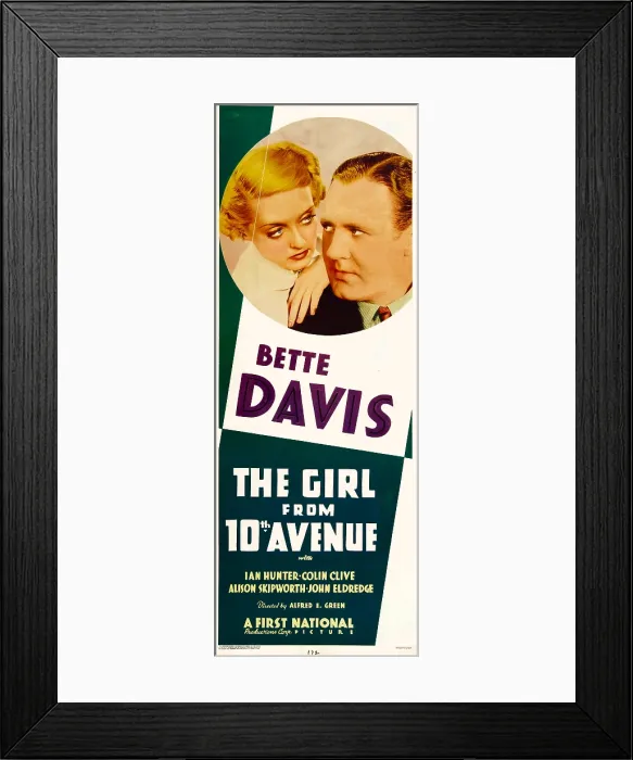 Framed Print : THE GIRL FROM 10TH AVENUE, Bette Davis, Ian Hunter, 1935 Framed Print : THE GIRL FROM 10TH AVENUE, Bette Davis, Ian Hunter, 1935
