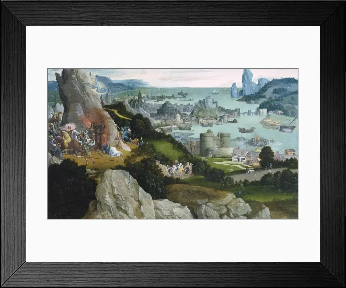 Framed Print : Patinir, Joachim (1480-1524). The Martyrdom of St. ca. 1515. Flemish art. Oil on wood. AUSTRIA. Vienna. Kunsthistorisches Museum Vienna (Museum of Art History) Framed Print : Patinir, Joachim (1480-1524). The Martyrdom of St. ca. 1515. Flemish art. Oil on wood. AUSTRIA. Vienna. Kunsthistorisches Museum Vienna (Museum of Art History)