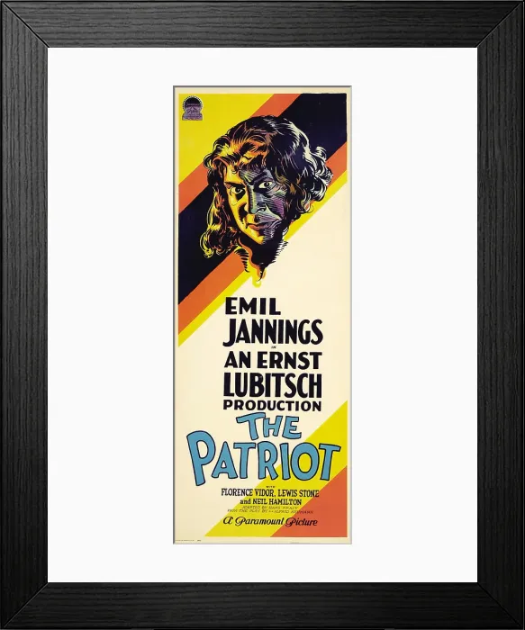 Framed Print : THE PATRIOT, Emil Jannings, 1928 Framed Print : THE PATRIOT, Emil Jannings, 1928
