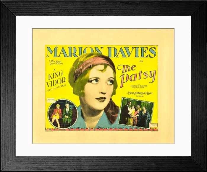 Framed Print : THE PATSY, bottom left, from left to right: Marion Davies, Lawrence Gray; center: Marion Davies; bottom right: Orville Caldwell (far left), Jane Winton (second from left) Framed Print : THE PATSY, bottom left, from left to right: Marion Davies, Lawrence Gray; center: Marion Davies; bottom right: Orville Caldwell (far left), Jane Winton (second from left)