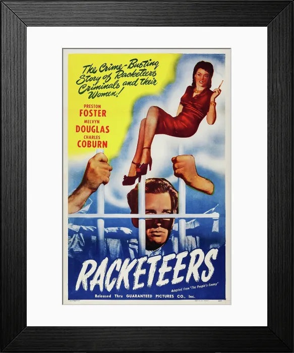 Framed Print : THE PEOPLE'S ENEMY, US poster art, Preston Foster, (center), 1935