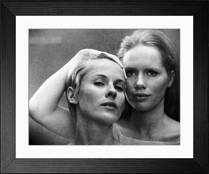 Framed Print : PERSONA, Bibi Andersson, Liv Ullmann, 1966