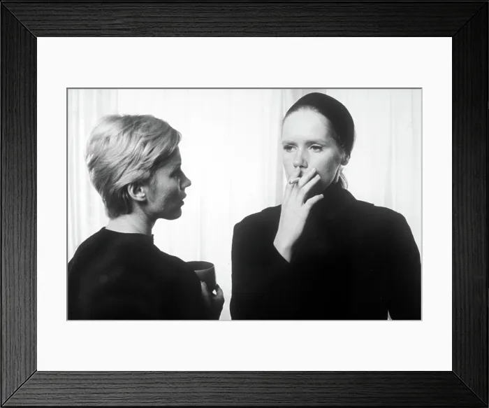Framed Print : PERSONA, Bibi Andersson, Liv Ullmann, 1966