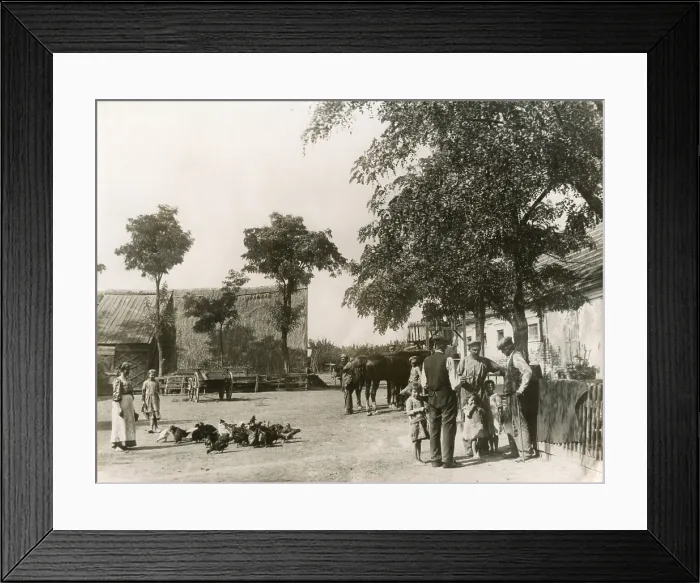 Framed Print : Volga Germans in Russia, ca. 1910-1930. In Sept. 1941, 512, 000 were forced into internal exile in USSR, sent to Siberia and Kazakhstan