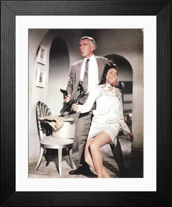 Framed Print : POINT BLANK, from left: Lee Marvin, Sharon Acker, 1967 Framed Print : POINT BLANK, from left: Lee Marvin, Sharon Acker, 1967