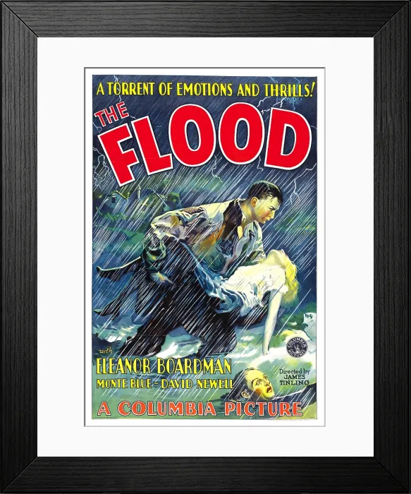 Framed Print : THE FLOOD, 1931
