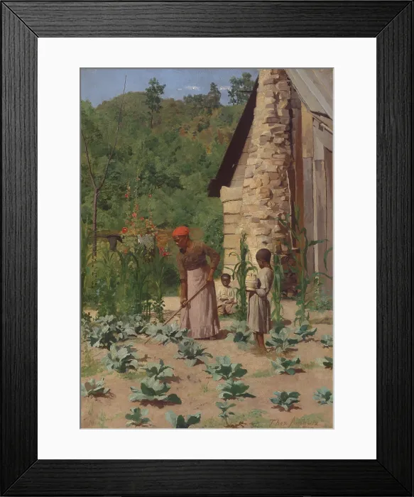 Framed Print : THE WAY THEY LIVE, by Thomas Anshutz, 1879, American painting, oil on canvas Framed Print : THE WAY THEY LIVE, by Thomas Anshutz, 1879, American painting, oil on canvas