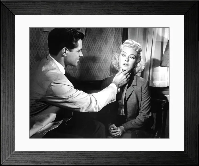 Framed Print : IMITATION OF LIFE, from left: John Gavin, Lana Turner, 1959
