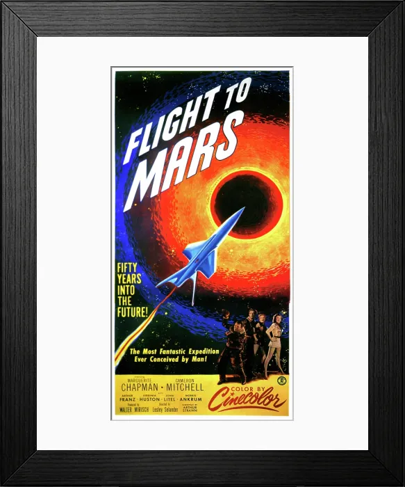 Framed Print : FLIGHT TO MARS, 1951 Framed Print : FLIGHT TO MARS, 1951