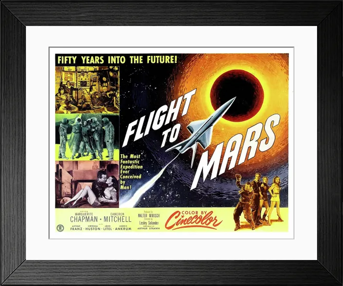 Framed Print : FLIGHT TO MARS, 1951 Framed Print : FLIGHT TO MARS, 1951
