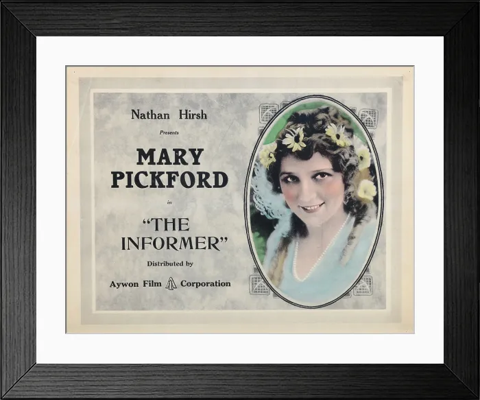 Framed Print : THE INFORMER, Mary Pickford, 1912 Framed Print : THE INFORMER, Mary Pickford, 1912