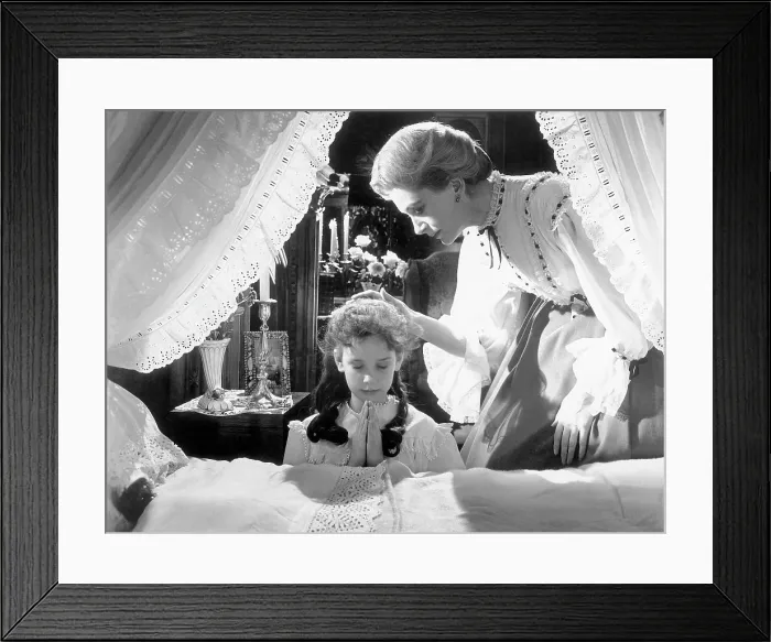 Framed Print : THE INNOCENTS, Pamela Franklin (kneeling), Deborah Kerr, 1961, TM & Copyright (c) 20th Century Fox Film Corp. / courtesy Everett Collection