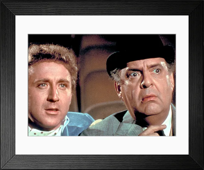 Framed Print : THE PRODUCERS, Gene Wilder, Zero Mostel, 1968 Framed Print : THE PRODUCERS, Gene Wilder, Zero Mostel, 1968