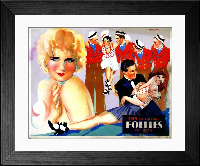 Framed Print : FOX MOVIETONE FOLLIES OF 1929, 1929, TM and Fox Film Corporation, All rights reserved / courtesy Everett Collection
