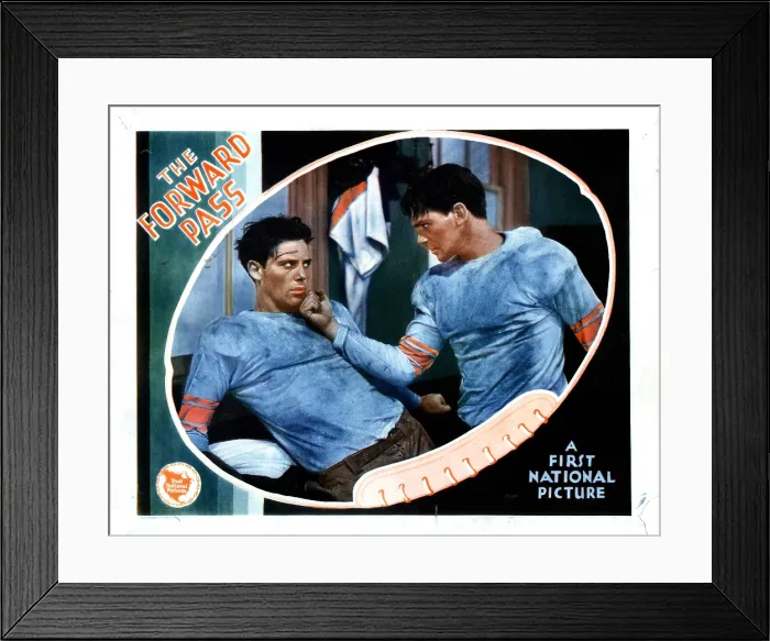 Framed Print : THE FORWARD PASS, from left, Allan Lane, Douglas Fairbanks, Jr. 1929