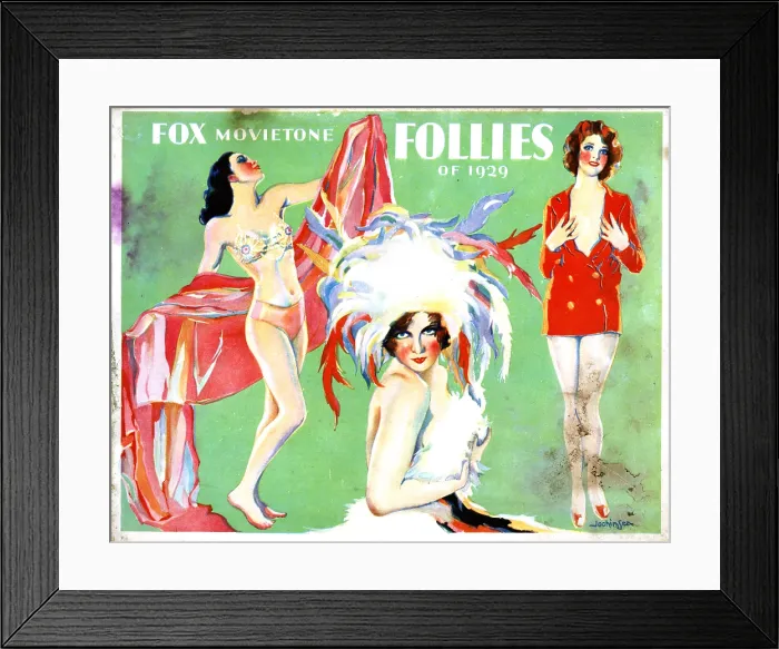Framed Print : FOX MOVIETONE FOLLIES OF 1929, 1929, TM and Fox Film Corporation, All rights reserved / courtesy Everett Collection Framed Print : FOX MOVIETONE FOLLIES OF 1929, 1929, TM and Fox Film Corporation, All rights reserved / courtesy Everett Collection