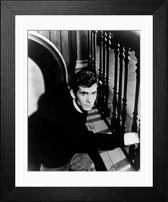 Framed Print : PSYCHO, Anthony Perkins, 1960