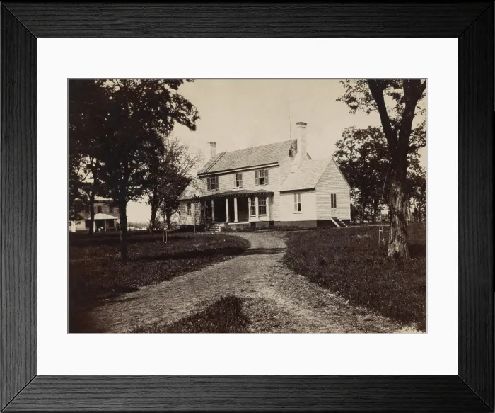 Framed Print : US Civil War, Peninsula Campaign, April-August, 1862. White House was the residence of Robert E. Lee and his wife, Mary Custis Lee, who was the granddaughter of Martha Washington Framed Print : US Civil War, Peninsula Campaign, April-August, 1862. White House was the residence of Robert E. Lee and his wife, Mary Custis Lee, who was the granddaughter of Martha Washington