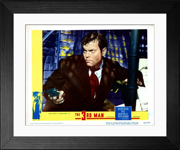 Framed Print : THE THIRD MAN, (aka THE 3rd MAN), Orson Welles, 1949 Framed Print : THE THIRD MAN, (aka THE 3rd MAN), Orson Welles, 1949