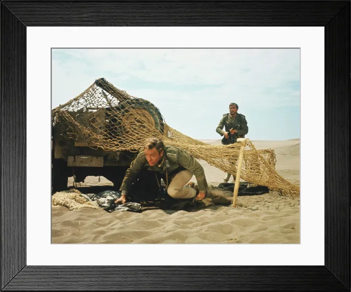 Framed Print : PLAY DIRTY, Michael Caine, Nigel Davenport, 1968 Framed Print : PLAY DIRTY, Michael Caine, Nigel Davenport, 1968