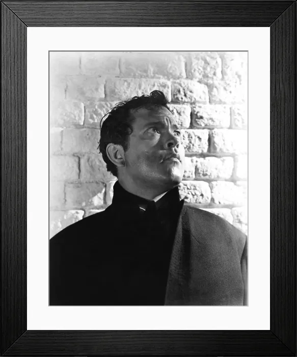 Framed Print : THE THIRD MAN, Orson Welles, 1949