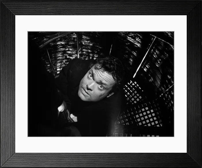 Framed Print : THE THIRD MAN, (aka THE 3RD MAN), Orson Welles, 1949 Framed Print : THE THIRD MAN, (aka THE 3RD MAN), Orson Welles, 1949