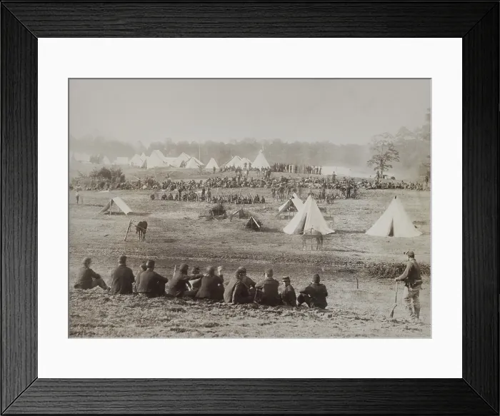 Framed Print : US Civil War, Stonewall Jackson's Shenandoah Valley Campaign, March 23-June 9, 1862