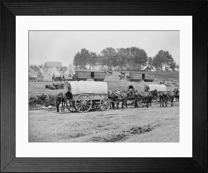 Framed Print : US Civil War, Peninsula Campaign, Seven Days Battles, June 25-July 1, 1862 Framed Print : US Civil War, Peninsula Campaign, Seven Days Battles, June 25-July 1, 1862